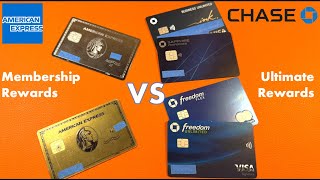 Best Credit Card Reward Program Chase Ultimate Rewards vs Amex Membership Rewards