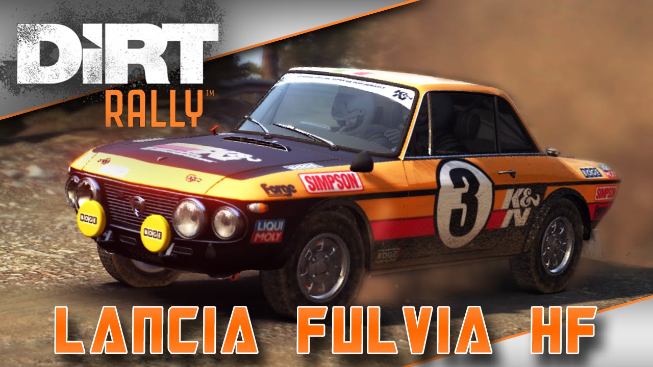 DiRT Rally (Steam Early Access) Onboard Footage Lancia Fulvia HF