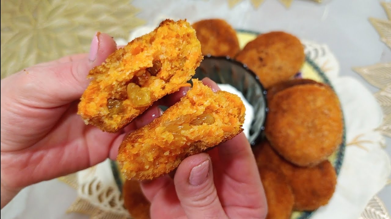 Морковные котлетки с начинкой. Вкусно. Полезно. Доступно👍😋