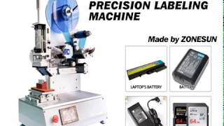 How to use XL-T807 High Precision Labeling Machine