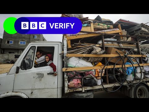 BBC Verify looks at how Rafah became home to 1.5 million Palestinians |  BBC News