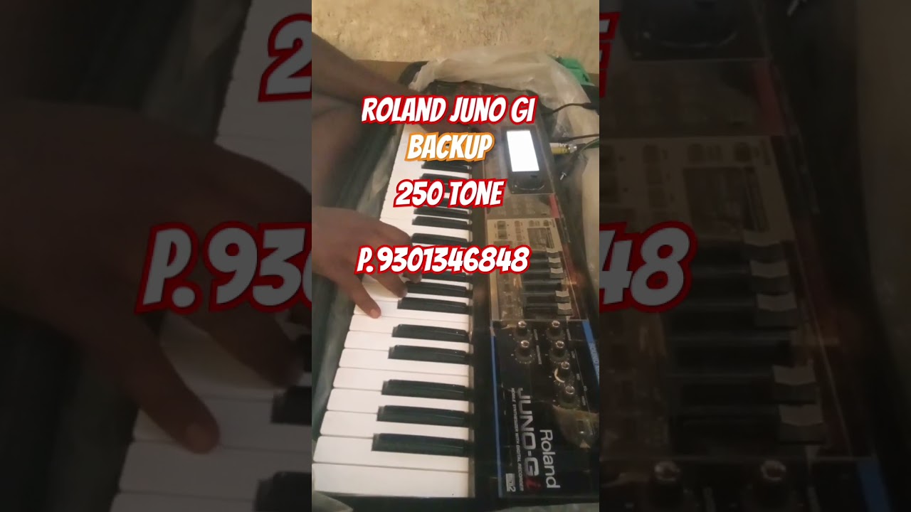 roland juno Gi Backup tone Indian tone samblpuri Back-up tone CG Backup tone 250 tone