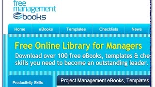 Free Management eBooks: A Video Tour