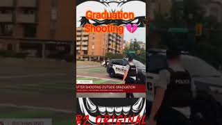 Tragedy strikes at a high school graduation #rip #💔 #shooting #smh #news #cbs #nbc #activeshooter