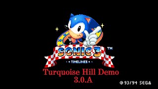 Sonic 3 SMS: Timelines - Turquoise Hill Demo 100%