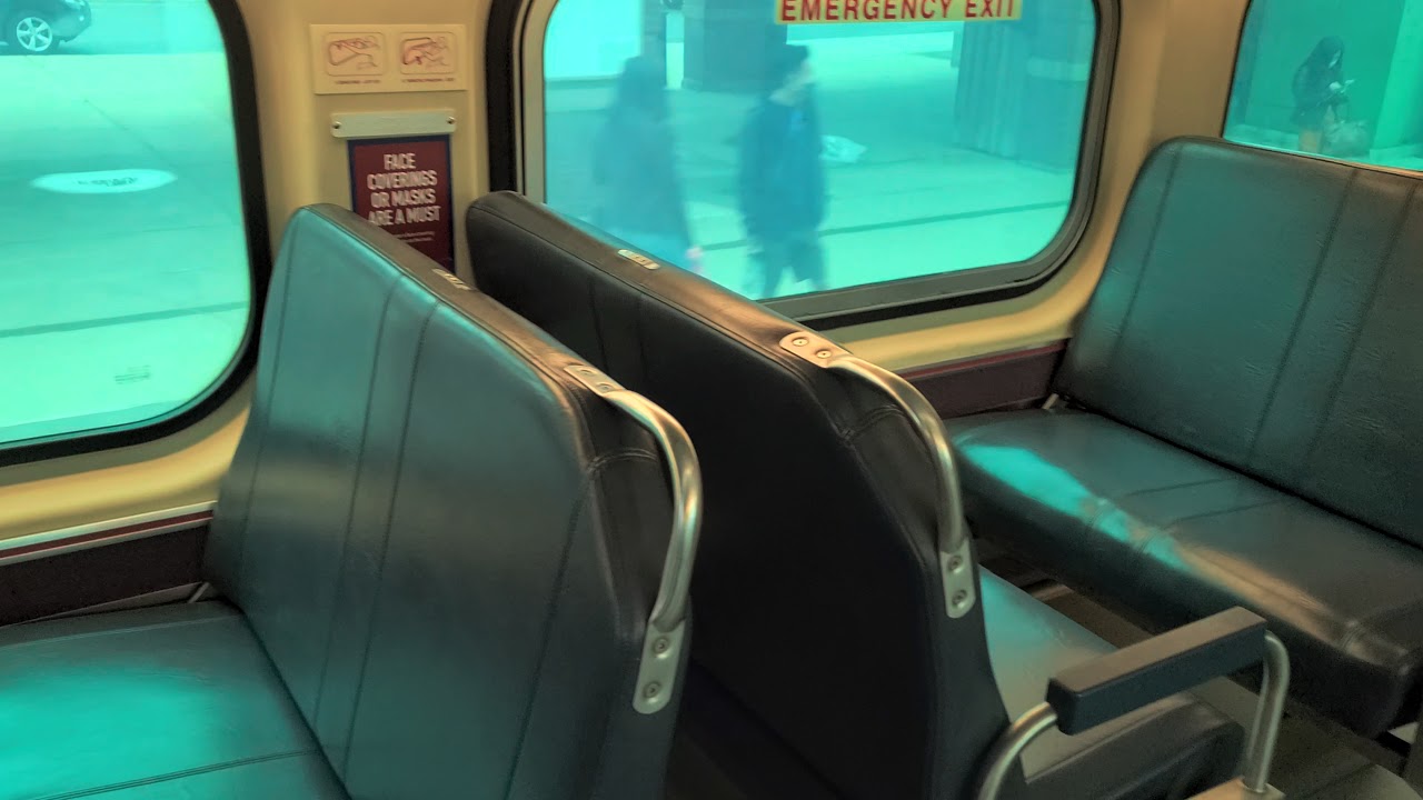 Metra train ride to Chicago