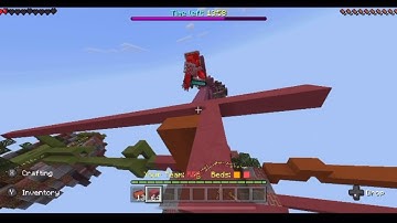 Minecraft- Lifeboat Capture the Flag (wool) and Bedwars FAIL!