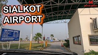 Visiting Sialkot International Airport, Pakistan's FIRST Privately Owned | Car Driving Tour POV