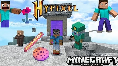 Hypixel Like Skyblock Server For Mcpe 1.18+ 😱|| How To Play Real Hypixel in Minecraft pe best server