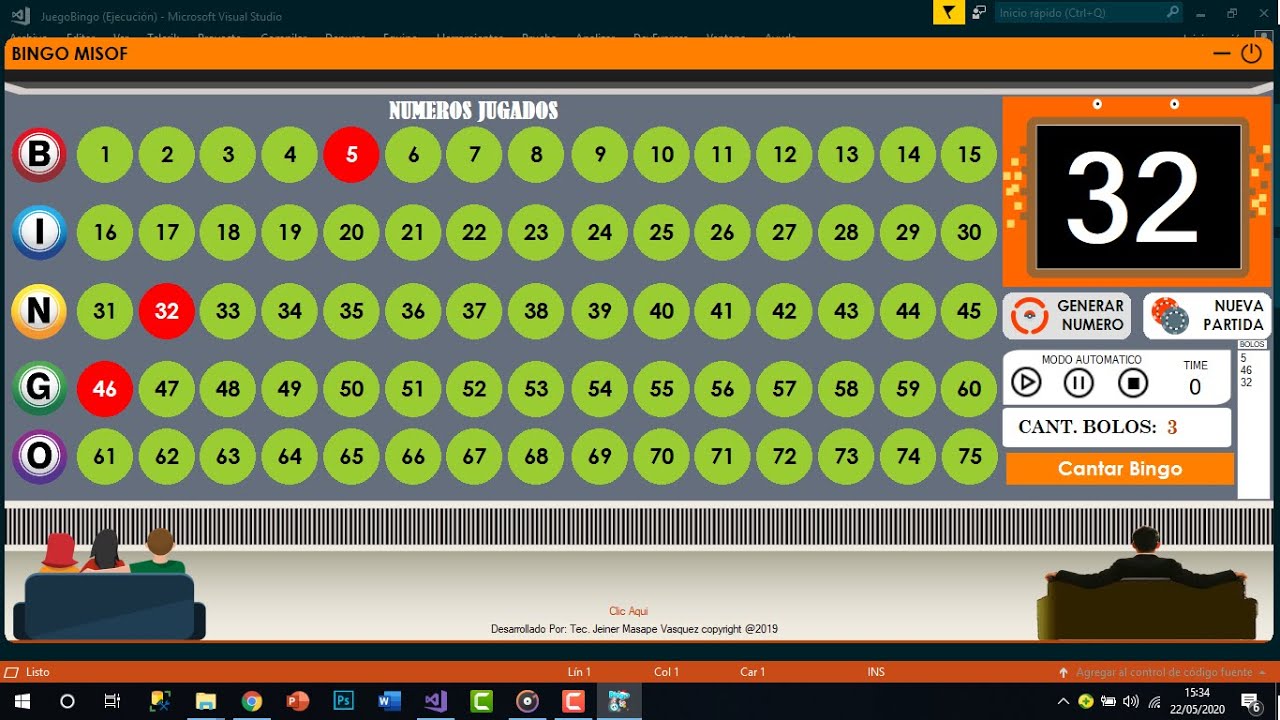 Software Para jugar Bingo Misof