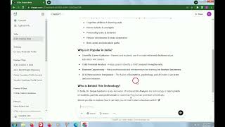 What is ChatGPT saying on Iris Analysis ?
