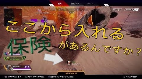 え、ここから入れる保険があるんですか？[Apex Legends]
