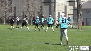 Under-15 Field Lacrosse - Fort Erie Hawks Vs Centre Wellington Riverhawks