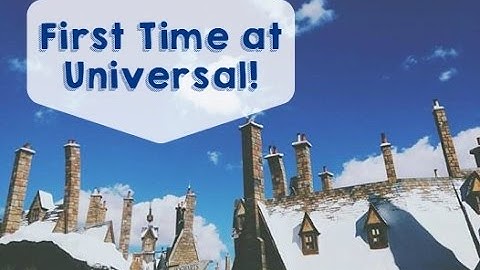 First Time at Universal Studios | Vlog #11 | Sarah from Neverland | A DCP Vlog