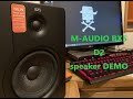 M-AUDIO BX5 D2 モニタースピーカーを鳴らしてみた / speaker DEMO test アクティブスピーカー