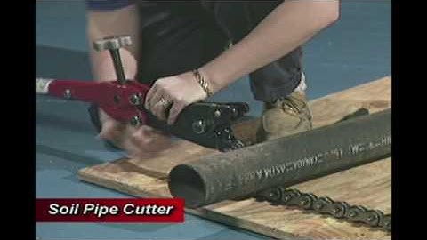 Soil Pipe Cutters