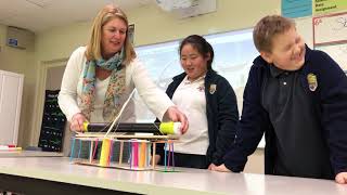 Grade 5 - Design Challenge - Bridge Building - Day 1 - Group 2
