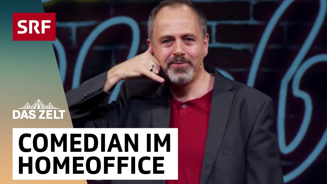 Michel Gammenthaler: Lustig sein ohne Publikum ist nicht witzig | Das Zelt – Comedy Club | SRF