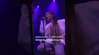 Ariana Grande | Sweetener sessions | IGTV | American Express