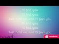 Lecrae I'll find you-lyric