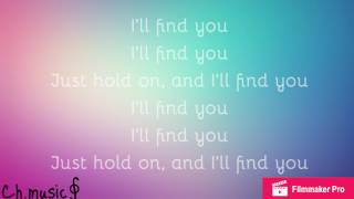 Video thumbnail of "Lecrae I'll find you-lyric"