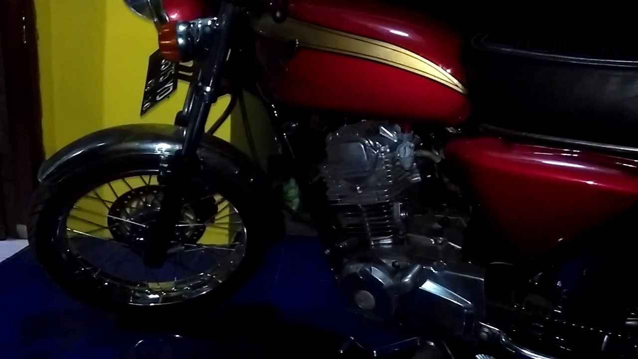 Suara Gahar Mesin Honda CB 100 Jadul Full Modif YouTube