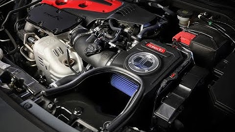 aFe Takeda Momentum Cold Air Intake Closed Hood Sound on 2024 Acura Integra Type S DE5 turbo