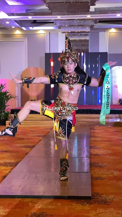 Mister Glam International Indonesia 2023 Gerry Huang during Preliminary National Costume Competition