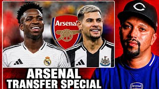 Arsenal Transfer Special Ft Ben Jacobs - Will Arsenal Sign Vini - When Will Bruno G Sign - New CB?