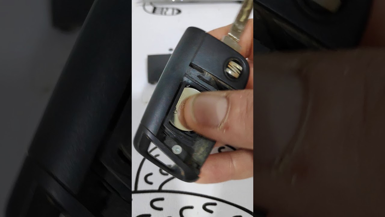 cambio-de-pila-mando-seat-mk3-youtube