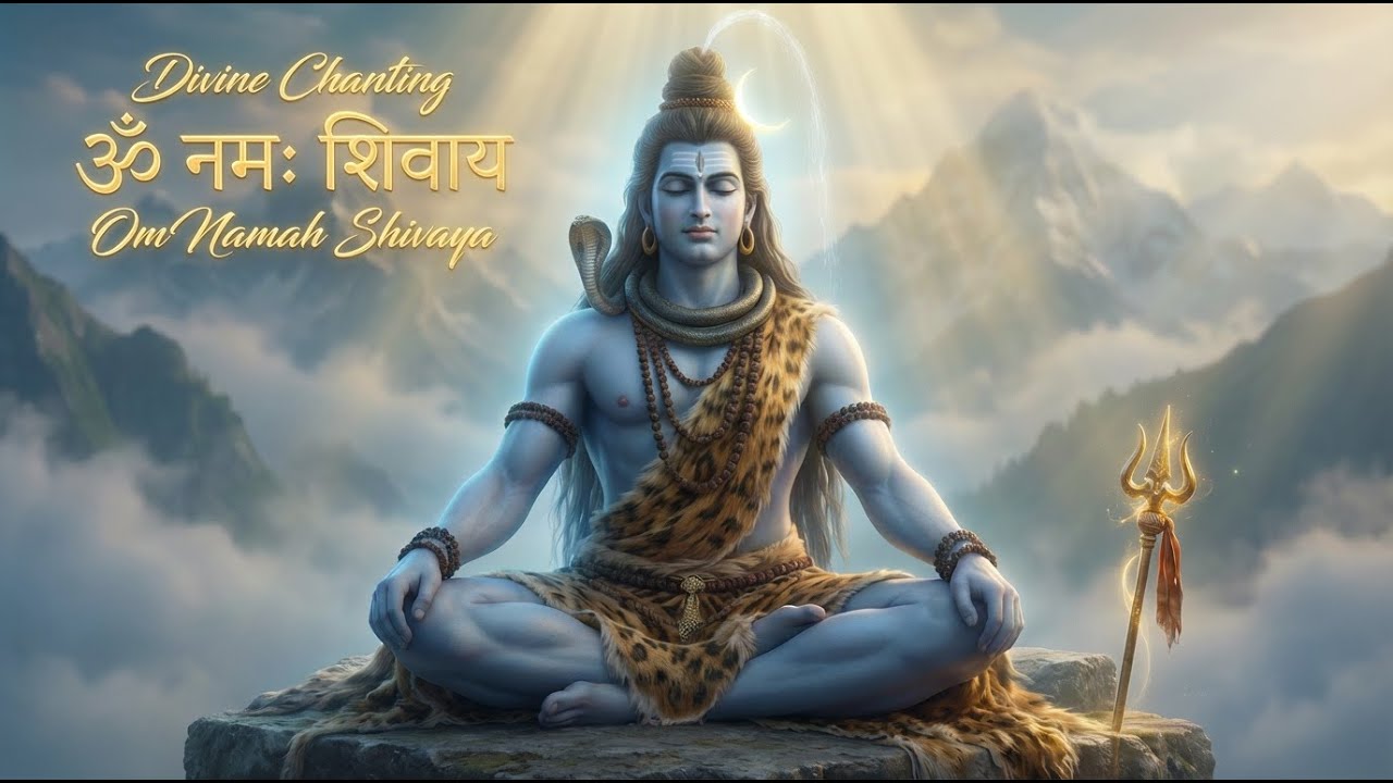 ॐ नमः शिवाय | Om Namah Shivaya | Peaceful Shiva Mantra | Deep Meditation & Divine Energy
