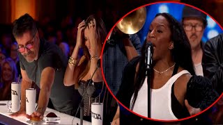 America's Got Talent | Simon Cowell breaks rules and hits Golden and hit his Golden Buzzer twice