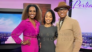 Shamari DeVoe (Blaque) & Ronnie DeVoe on Portia Show (2026) Interview 