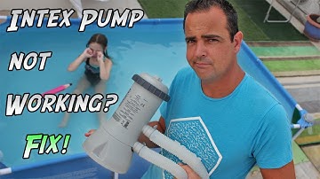 Intex Filter Pomp Werkt Niet? - Fix it!
