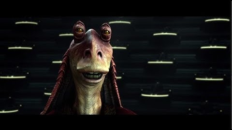 Jar Jar totally not being a Sith Lord for 7:04