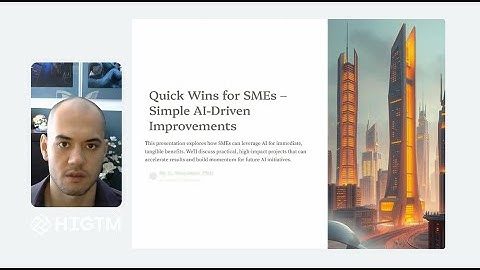 Day 11 — Quick Wins for SMEs – Simple AI Driven Improvements