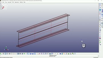 LS DYNA 08: W-Beam with BEAM elements