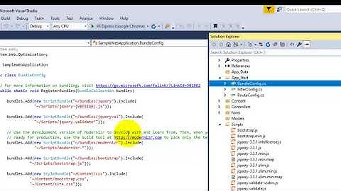 Bundling Concept in ASP NET MVC