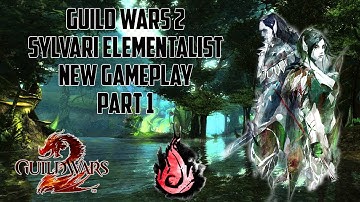 Guild Wars 2 Steam edition gameplay | Sylvari race | Elementalist | Part 1