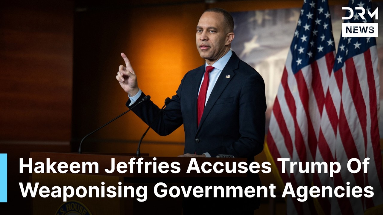 Jeffries Condemns ICE Actions, Medicaid Cuts In Fiery News Conference | DRM News | AC1F