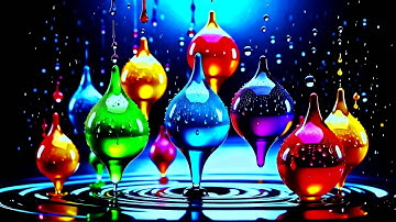 Hypnotic Fluid Art Motion Background • 4K UHD Relaxing Visual TV Screensaver