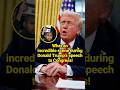 What an incredible scene during Donald Trump's speech to Congress!  #Premium #celebrity
