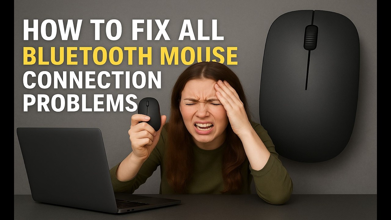 How to Fix All Problem of Bluetooth Mouse Not Connecting, Not Searching ...