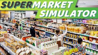 Supermarket Simulator / ЧАСТЬ 7 / ПРОДОЛЖАЕМ РАСШИРЕНИЕ И РАССТАВЛЯЕМ МЕБЕЛЬ