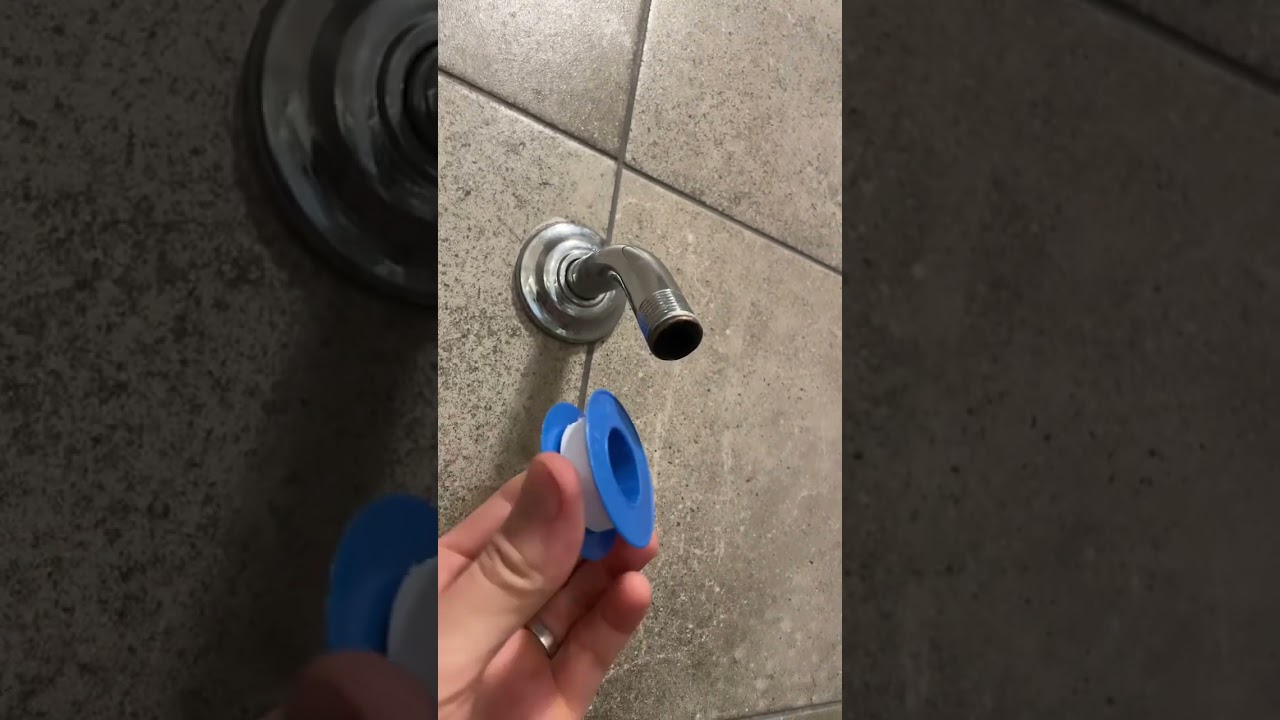 Replacing A Shower Head - Part 1 for MORE WATER PRESSURE!!! #shorts #handzforhire #diy