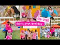 Eshis 24th birt.ay vlog   surprises  family day out couplechannels