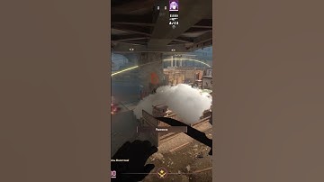 Smoke MIDSITE B + Molotov barrels overpass CS2 #cs2 #csgo