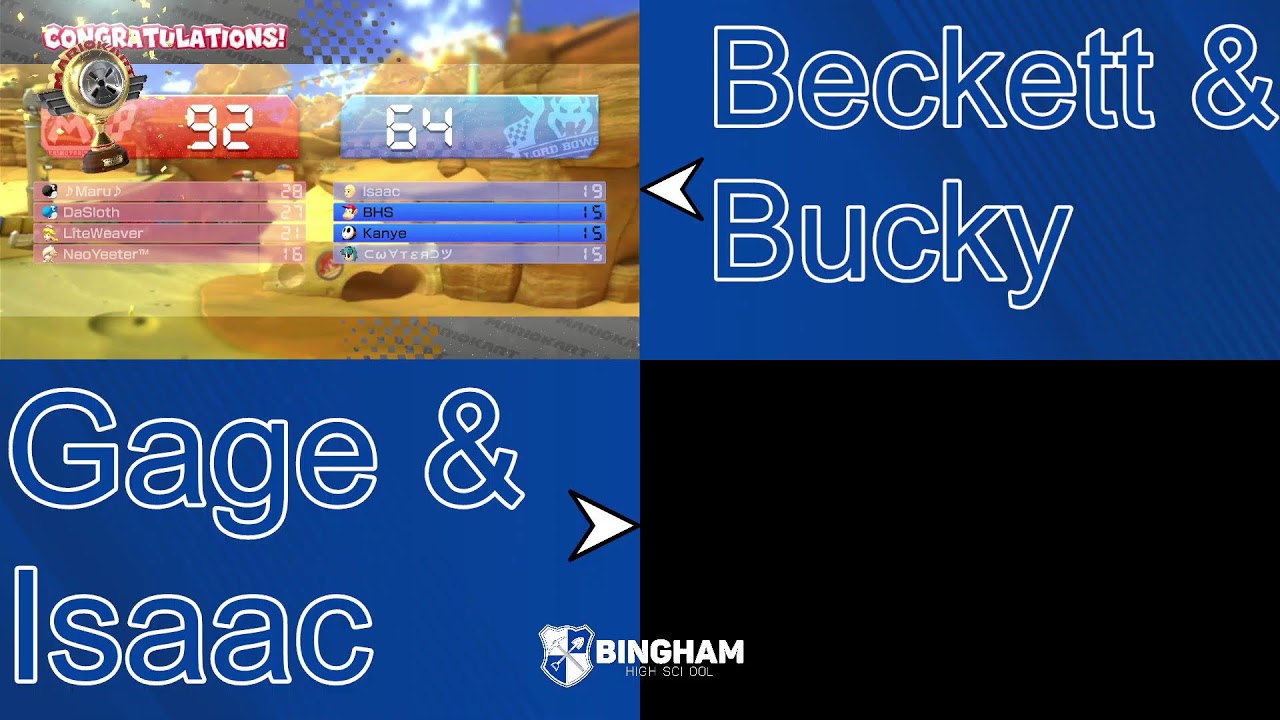 Bingham Varsity vs. Cedar Valley Varsity [MK8D]