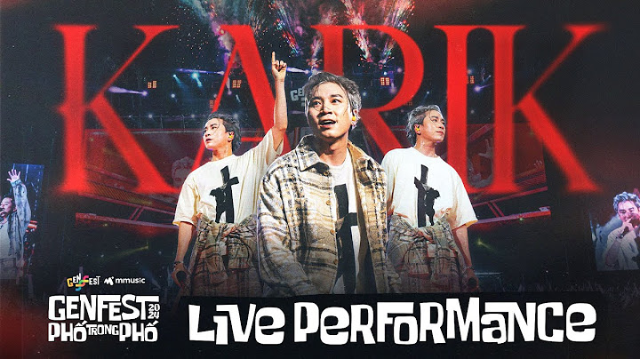 KARIK | GENFEST FULL LIVE PERFORMANCE 2024