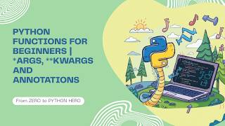 *args, **kwargs & annotations in Python Functions #learnwithapm #pythonbasics #softwareengineer